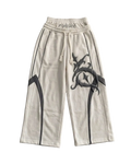 Ryusei Double-Waist Off-White Sweatpants
